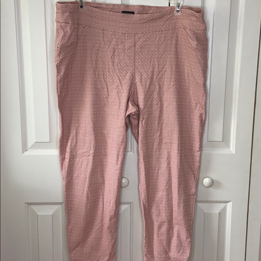 Pink Patterned Pants